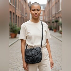 Lucky brand leather crossbody